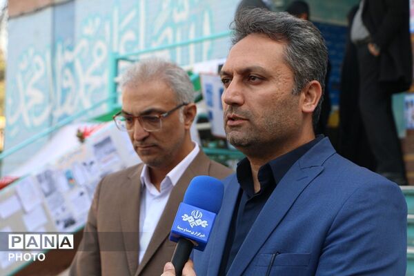 توزیع شیر رایگان در دبستان علی‌اکبر طالبی شهرری