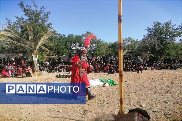 مراسم آیینی خیمه سوزان سنت هرساله مردم مشهد