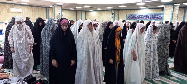 مراسم اعتکاف در مساجد شهرستان آبدانان 