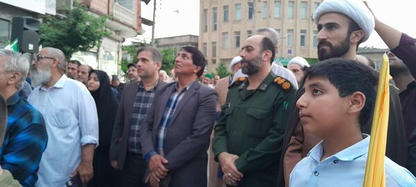 اجتماع مردمی حمایت از سربازان وطن در گلوگاه 