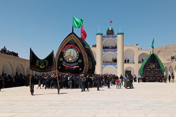  جلوه‌هایی از عزاداری مردم بنادکوک در روز شهادت امام رضا(ع)