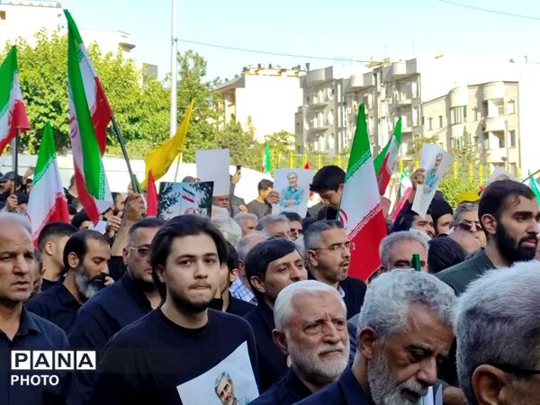 تشییع پیکر مطهر شهید دکتر مصباح الهدی باقری کنی