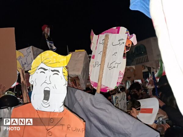 مراسم دشمن  سوزی در نیشابور 