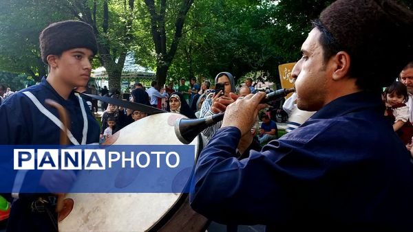 تهران در لباس سبز تولد امام رضا (ع) 