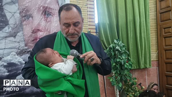 طنین لالایی مادران در همایش سراسری شیرخوارگان حسینی شهر بار