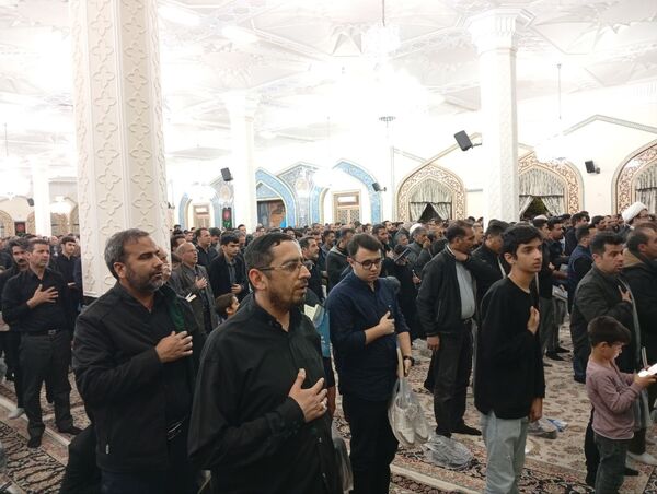 مراسم شب قدر در آرامگاه شهید مدرس کاشمر