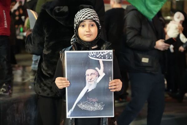 تجمع سوگواران رهبر شهید انقلاب و محکومیت حملات آمریکایی صهیونی در کهریزک