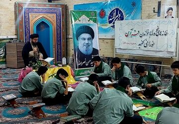 محفل انس با قرآن در دبیرستان‌های سمپاد شهید بهشتی و فرهنگیان شهید بهشتی شهرری