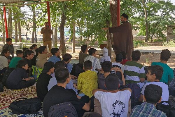 برگزاری اردوی یک روزه تفریحی، ورزشی در کانون امام خمینی(ره)