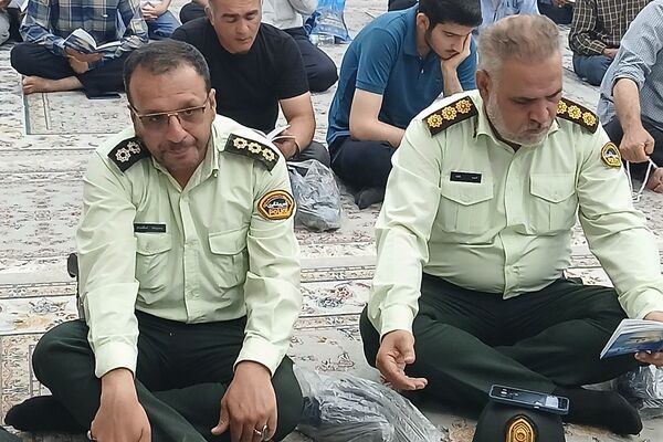 برگزاری مراسم پرفیض دعای عرفه در مصلی باقرشهر 