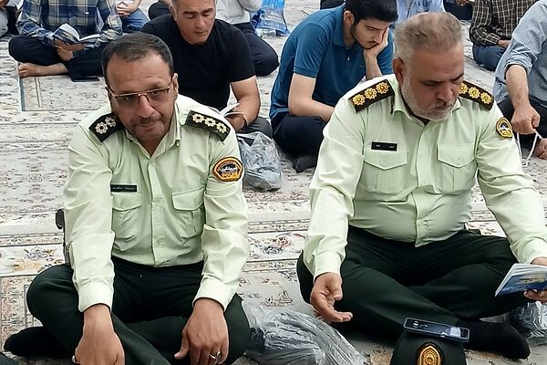 برگزاری مراسم پرفیض دعای عرفه در مصلی باقرشهر 