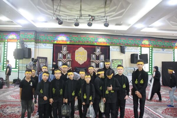 سوگواره احلی‌من‌العسل در شهرستان سمنان 