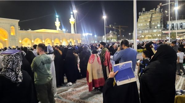 شب نوزدهم ماه مبارک رمضان در حرم مطهر رضوی