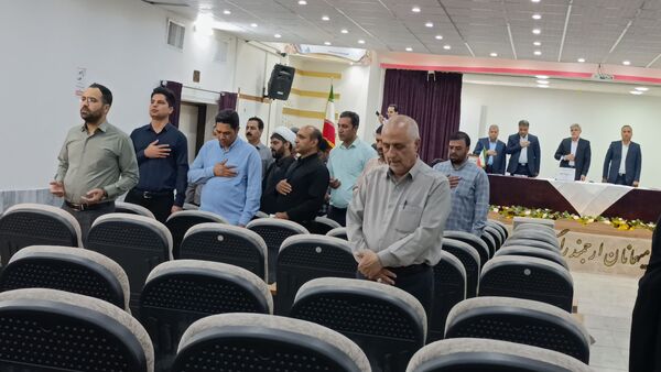 جلسه مدیران مدارس در شهرستان خلیل آباد 