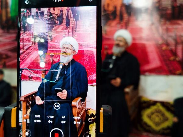 حضور پرشور مسئولان کاشمر در مراسم عزاداری شب سوم محرم روستای قلعه بالا