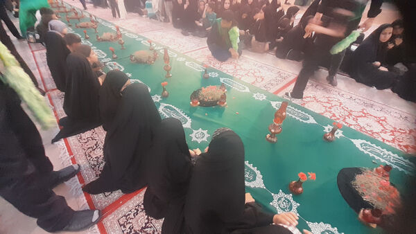 مراسم عزاداری سالروز شهادت حضرت رقیه(س) در قم