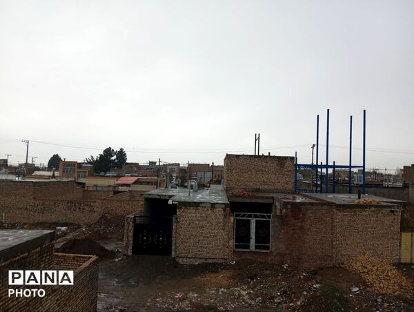 بارش باران بهاری در شهرستان نیشابور