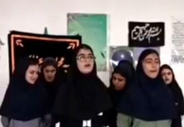 مانور بازگشایی مدارس بیرانشهر همزمان با سراسر استان 