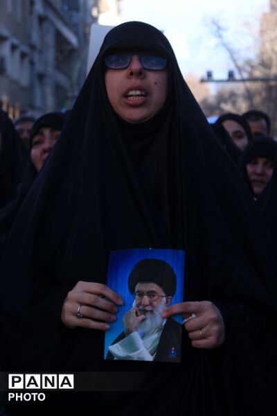 تهران در سوگ رهبر شهید انقلاب