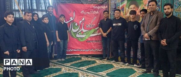همراهی پیشتازان پسر بردسکن در مراسم «احلی من العسل»
