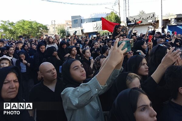 بازسازی خیمه گاه شهدای کربلا در شهرک گلشهر چهاردانگه
