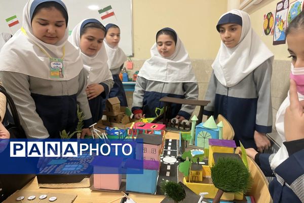 برپایی نمایشگاه بازی، یادگیری و خلاقیت در آموزشگاه مهین بانو علاقبند ملارد