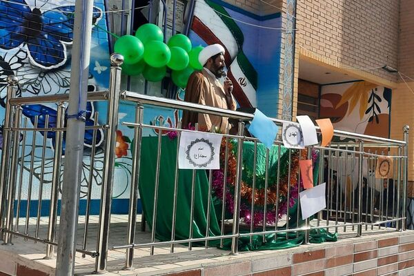 افتتاحیه طرح مصباح الهدی در هنرستان تاجیک بهارستان دو