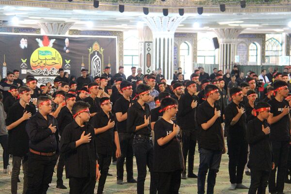 سوگواره عزادارای احلی من العسل در شهرکرد