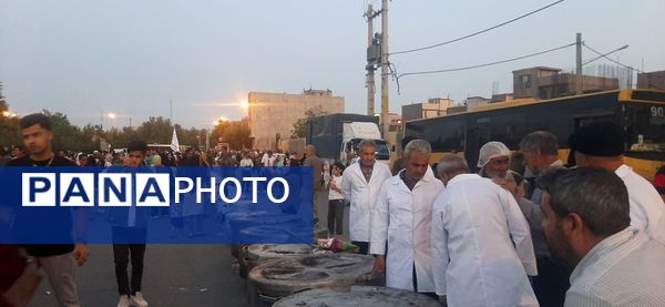 راهپیمایی کیلومتری غدیر در نیشابور