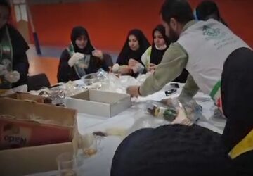 تهیه بسته‌های همدلی برای نیروهای امنیتی در شهرستان نقده