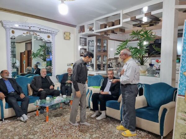 مراسم ماهانه انجمن راویان فتح در شهرستان خلیل‌آباد