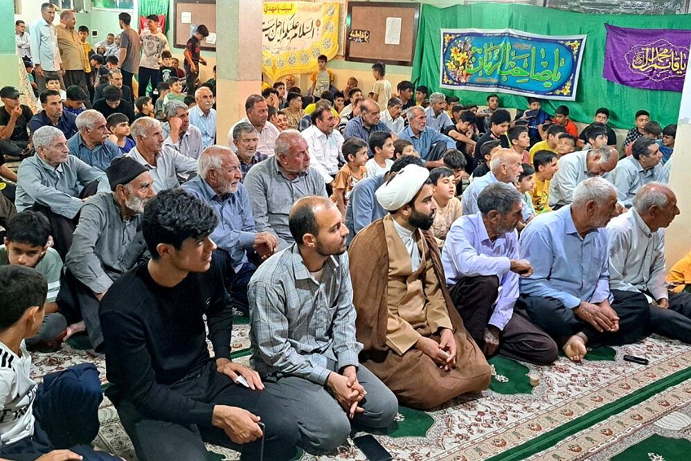 جشن دهه کرامت با حضور گرم مردم افرینه