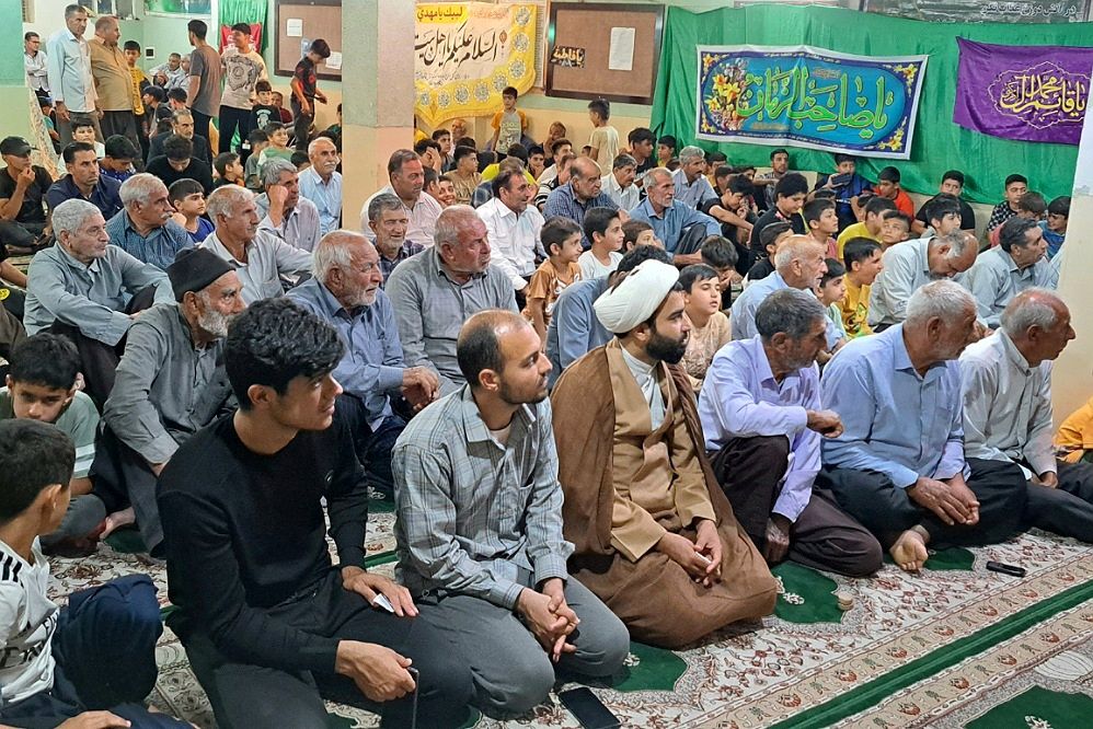 جشن دهه کرامت با حضور گرم مردم افرینه