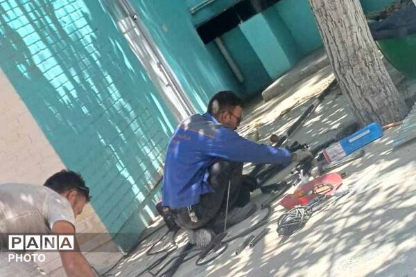 مدرسه ایمان بجنورد برای آغاز سال تحصیلی آماده شد