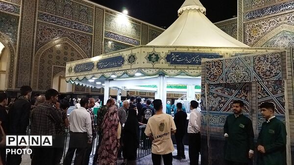 چایخانه حضرت رضا (ع) حرم مطهر رضوی در آخرین روز های هفته اول شهریور ماه ۱۴۰۵ 