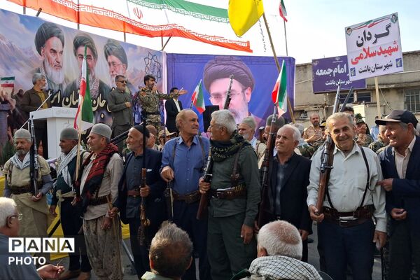 رزمایش بزرگ جان فدایان ایران در شهرستان باشت