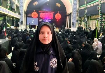 اجتماع نوجوانان عاشورایی؛ طنین «احلی من العسل» در حسینیه اعظم