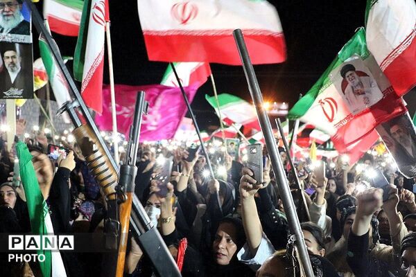موج چهل و دوم از اجتماع سهمگین مردم باشتی به قلب سیاه صهیونیست
