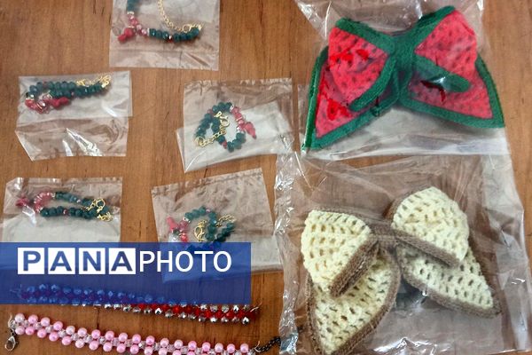 از سنت تا خلاقیت، برگزاری نمایشگاه صنایع دستی یلدا در دبیرستان توحید یک