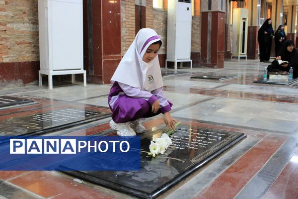 آیین غبارروبی گلزار مطهر شهدای گچساران