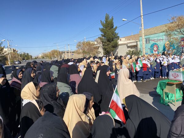 مراسم استقبال از شهید گمنام در شهرستان مه‌ولات