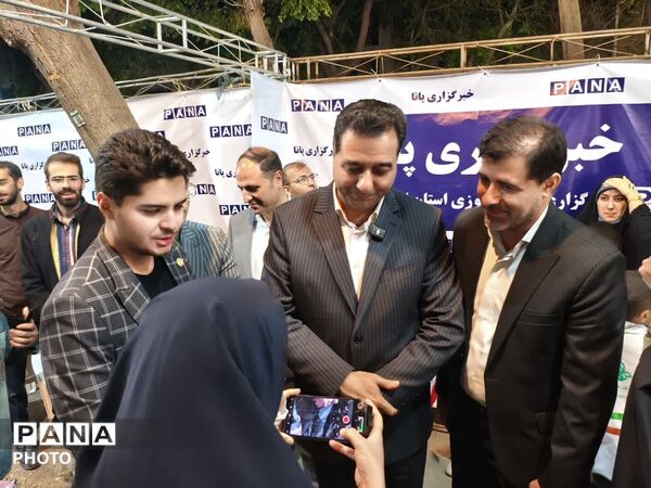 حضور مسئولان اداره‌کل آموزش و پرورش استان اصفهان در موکب اداره‌کل آموزش‌وپرورش استان اصفهان