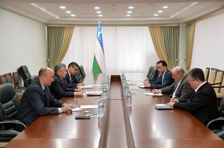 ملاقات سفیر ایران در ازبکستان با قائم مقام وزیر خارجه این کشور