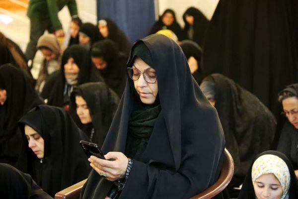 مراسم قرائت دعای ام داوود در امامزاده سید عباس بن موسی (ع) در بجنورد 