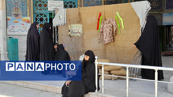 حال و هوای گلزار شهدای امامزاده ابراهیم(ع) قم