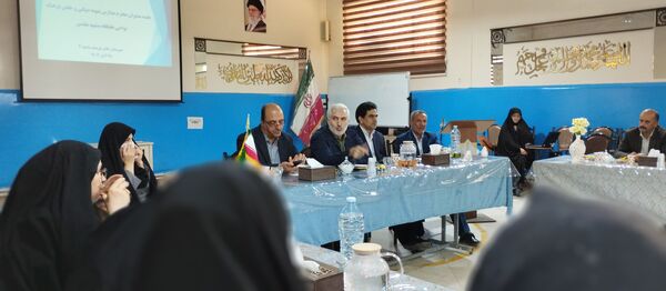 جلسه مدیران مدارس نمونه دولتی و خاص فرهنگ نواحی هفتگانه مشهد مقدس 