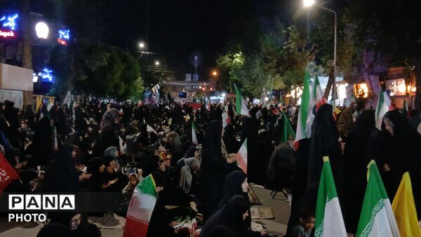 نوای استغاثه در حسنیه امام خمینی نیشابور 