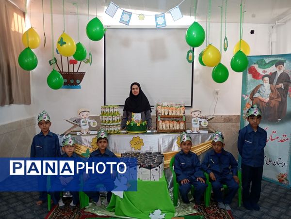 جشن قرآن در دبستان حاج محمد عجب شیر 