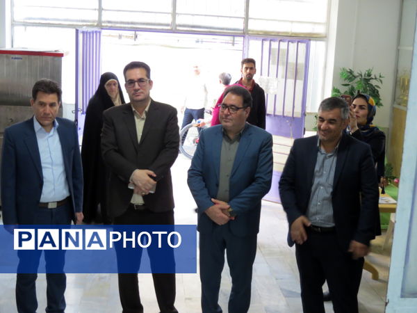 آیین اعزام کاروان تجهیزات ورزشی ـ بهداشتی مهر با نشاط شهرستان بجنورد