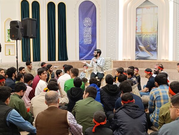 مراسم ولادت امام حسن مجتبی(ع) در میدان شهدای مشهد مقدس